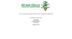 Desktop Screenshot of kcc-goch.de